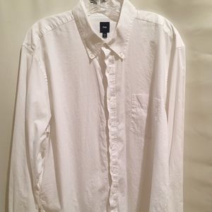 White Button Down GAP Shirt